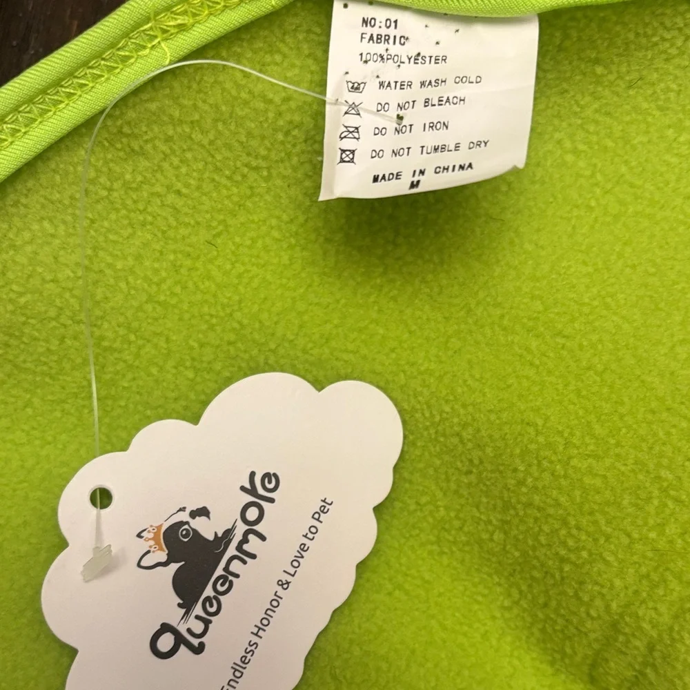 Neon Green Dog Jacket